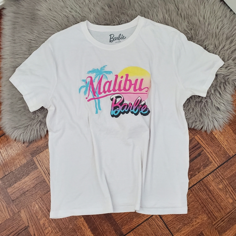 MATTEL'S ORIGINAL "MALIBU BARBIE"  WOMEN'S TEE